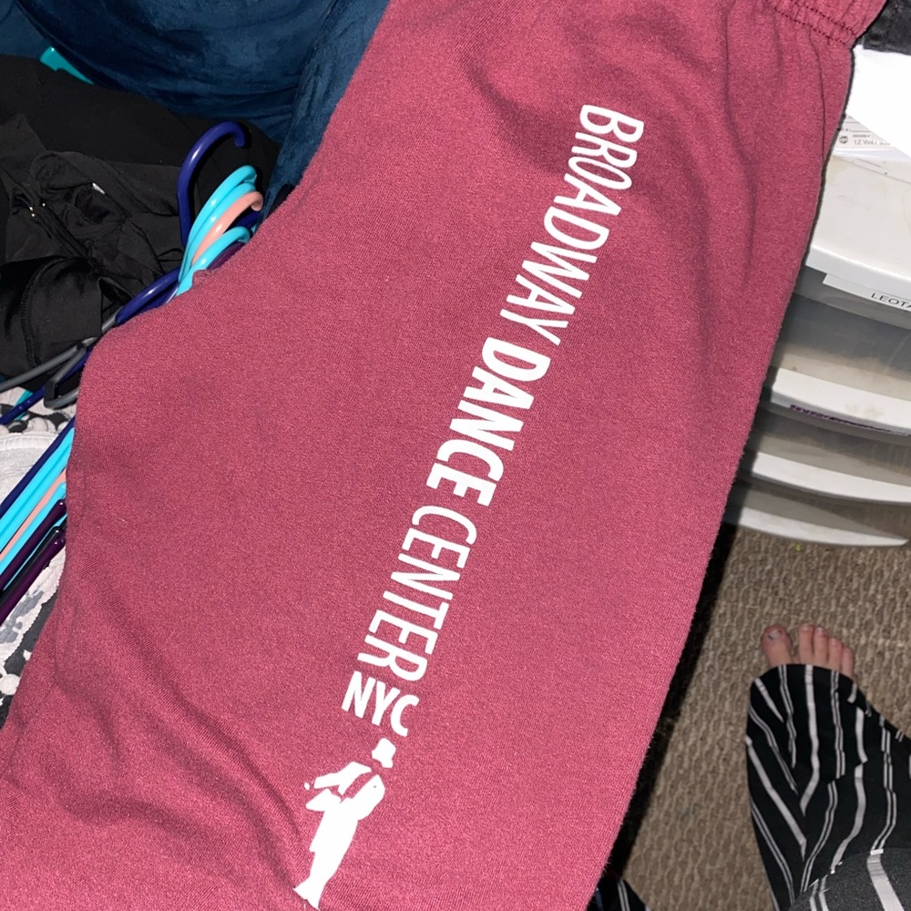 Broadway dance center NYC sweatpants